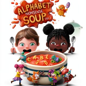 Alphabet Nonsense Soup for Kids, English Edition, 60 Pages, Kindle-0