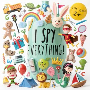 I Spy Kids Book 3 by XYZ Publishing Interactive Word Game for Ages 2-3-0