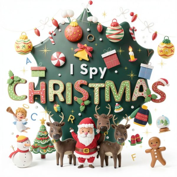 I Spy Holiday Edition Book 2 for Kids – Preschool Puzzle Activity Book-0