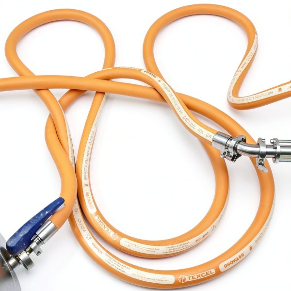 Food Grade Hose Cedarstone 5ft 1.5in Tri-Clamp Beverage Line-1