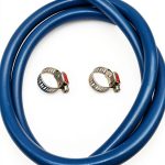Blue Beer Gas Line 5/16 ID 9/16 OD 5ft Hose with Clamps VitaLifePower-0